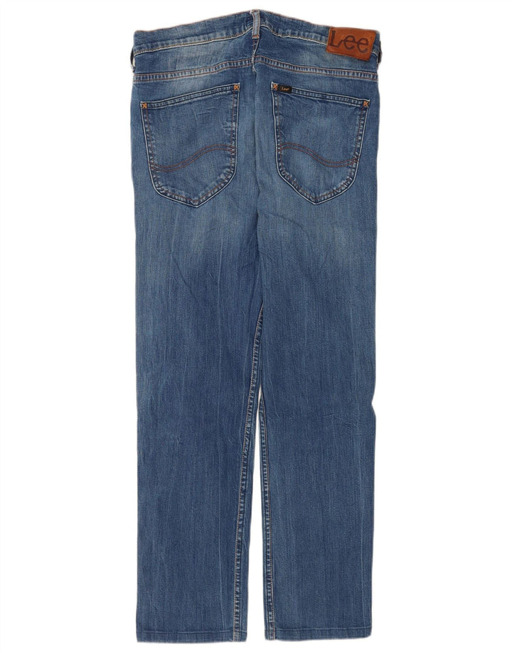 Vaqueros Lee Powell Slim W31 L29 Algodón Azul Mujer