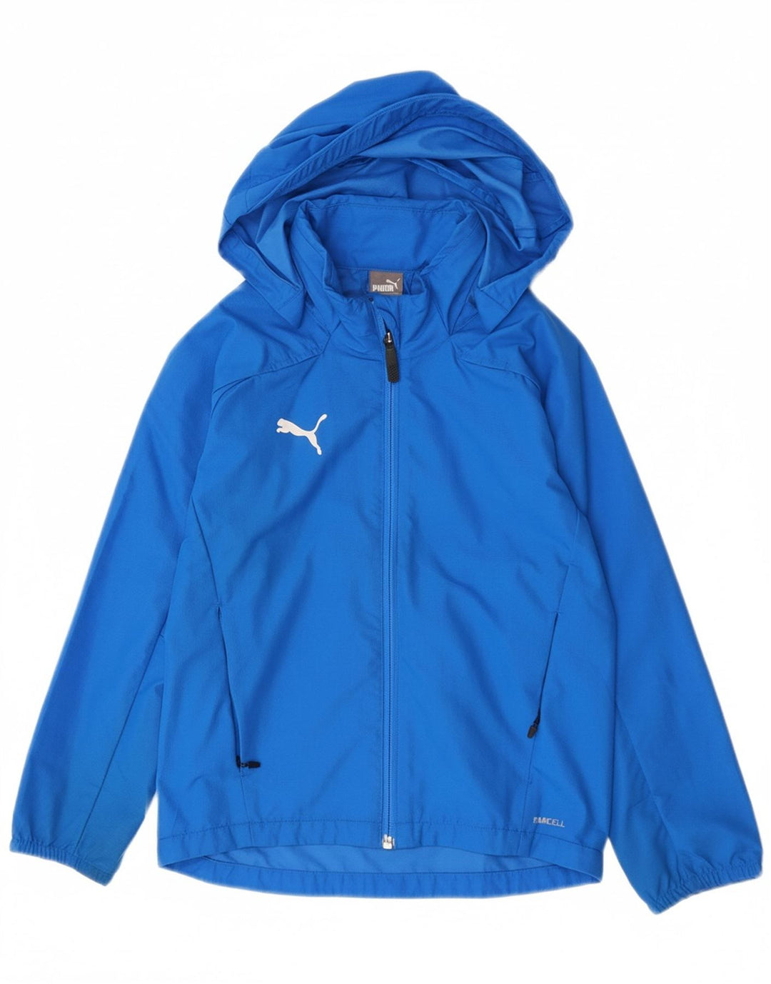 Puma Chubasquero con capucha para niño 7-8 años Azul Poliéster