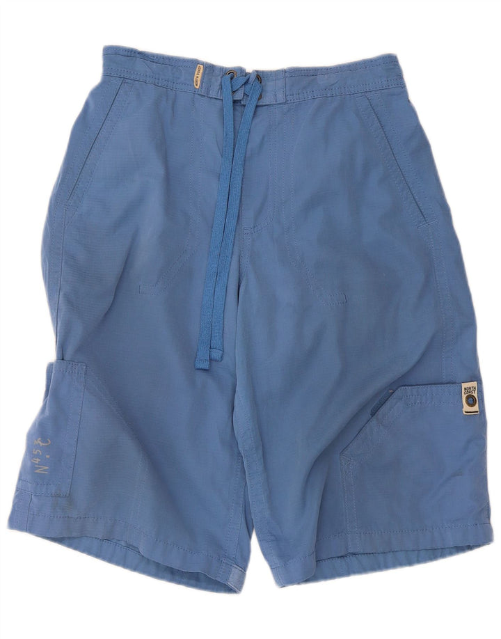 Marks & Spencer Mens Cargo Bañador Shorts Pequeño Poliéster Azul