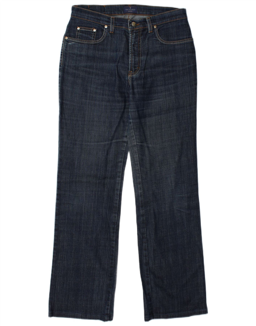 TRUSSARDI Vaqueros Rectos Mujer W30 L31 Algodón Azul