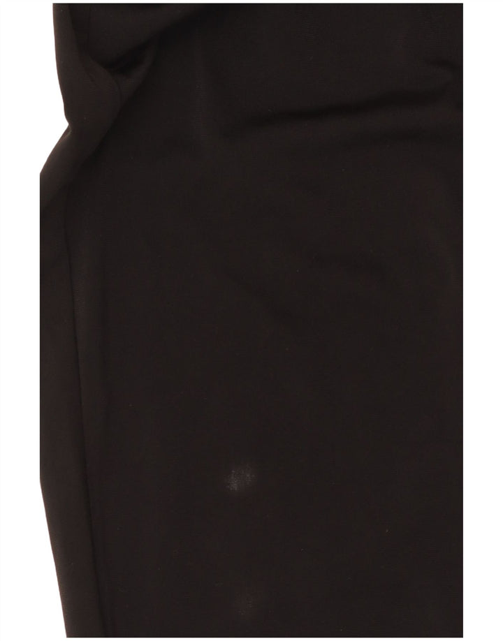 Puma Mujer Chándal Pantalones Joggers UK 10 Small Negro Poliéster