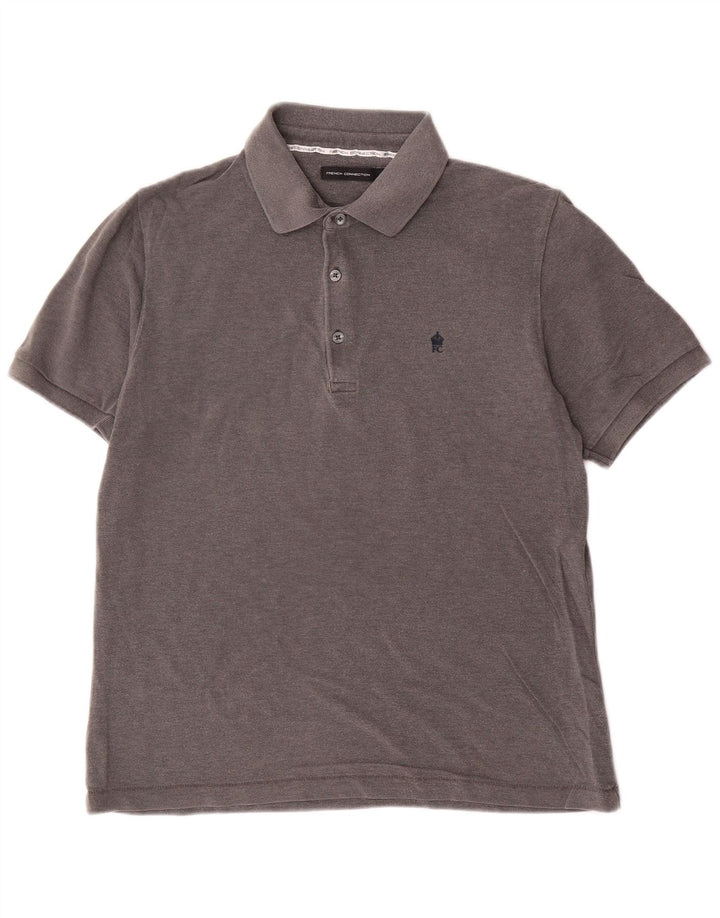 FRENCH CONNECTION Polo Hombre Algodón Gris Medio