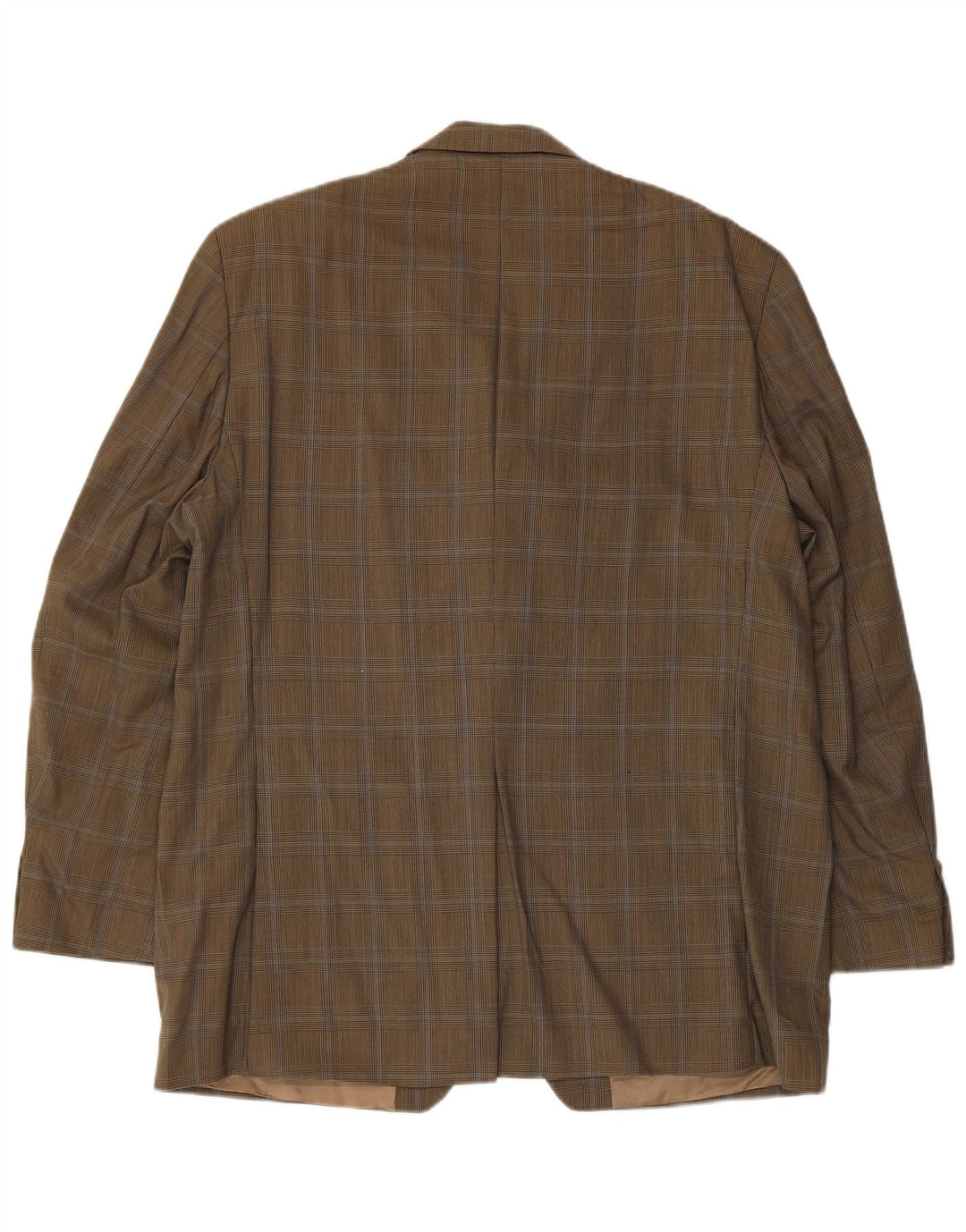 Chaps Ralph Lauren Chaqueta tipo blazer de 3 botones para hombre UK 40 Large Khaki Check