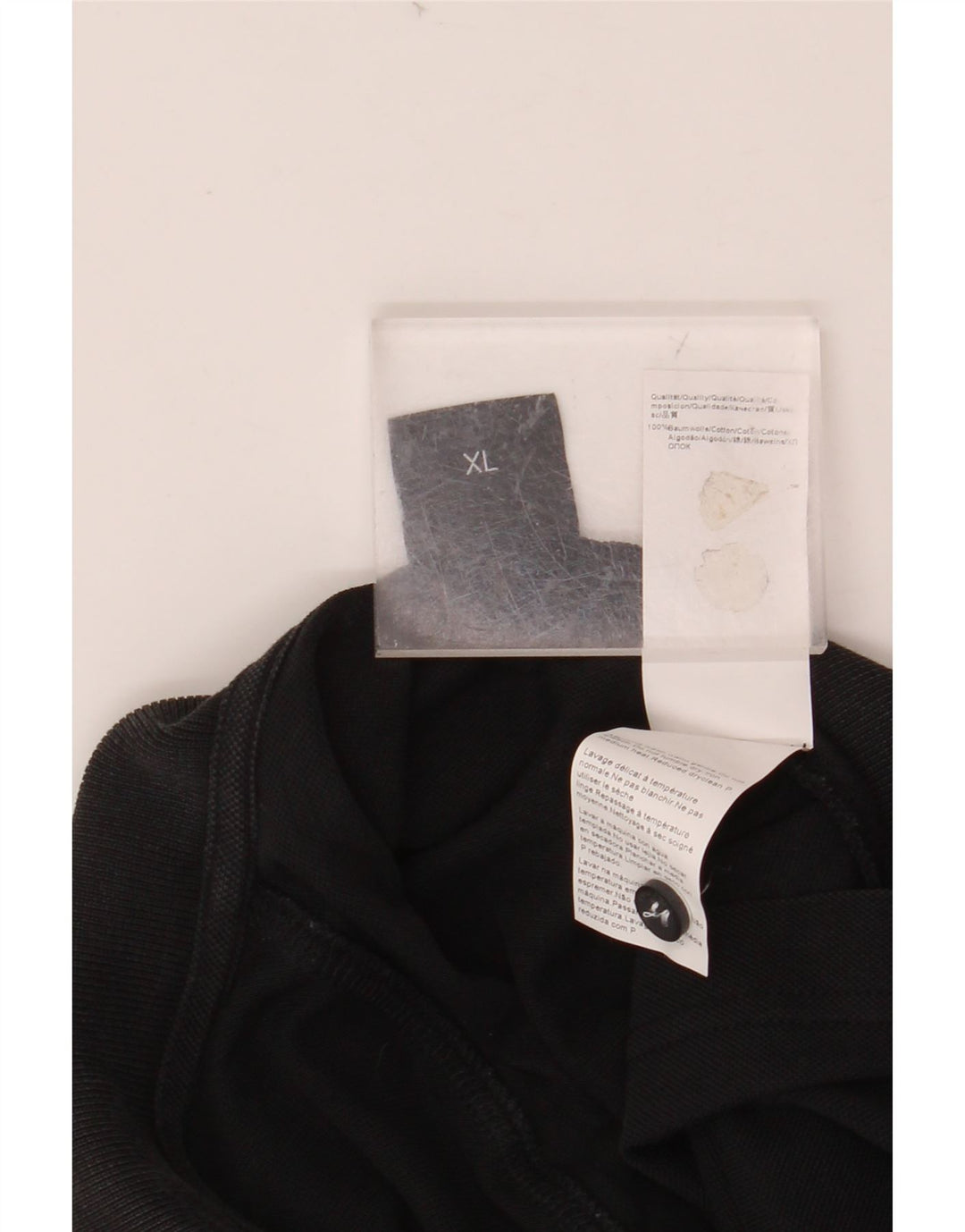 Polo HUGO BOSS Hombre XL Algodón Negro