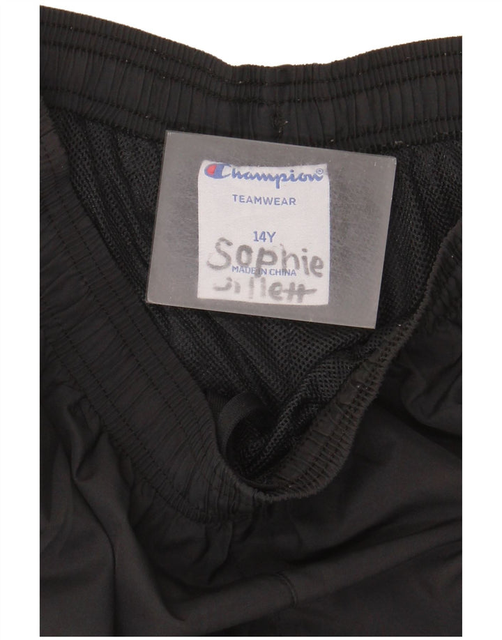 Champion Pantalón Chándal Niño 13-14 Años Negro Poliéster