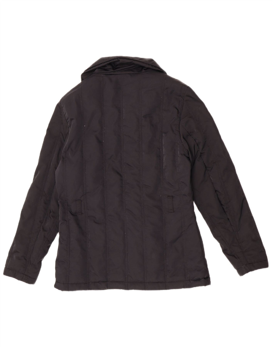 Tommy Hilfiger Chaqueta acolchada para mujer UK 46 Large Nylon negro