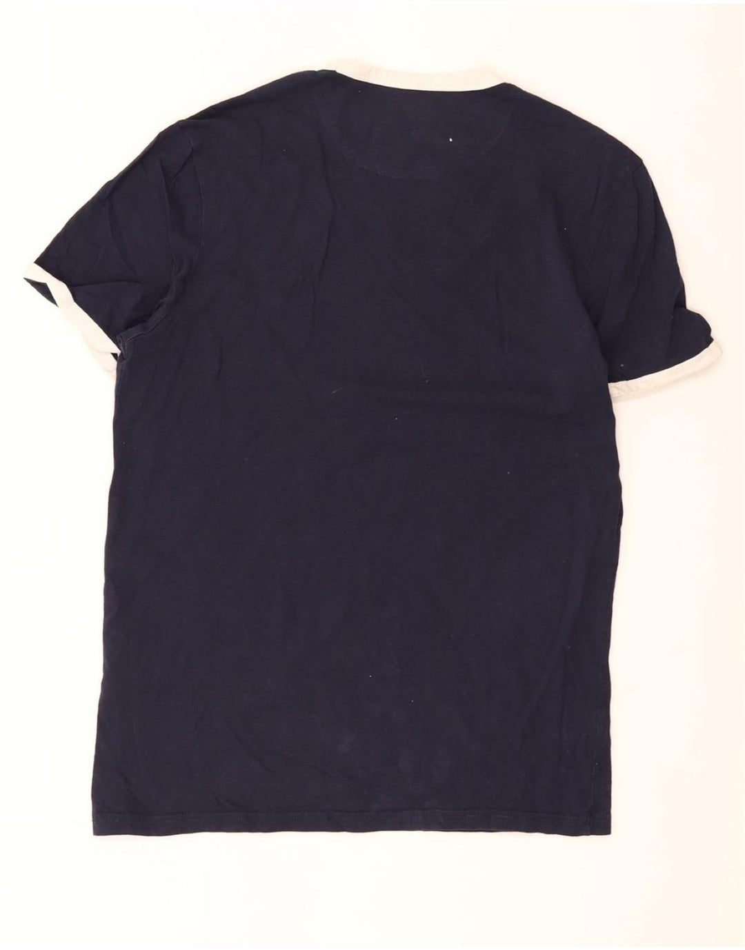 LYLE & SCOTT Camiseta para hombre Top Small Azul marino Algodón