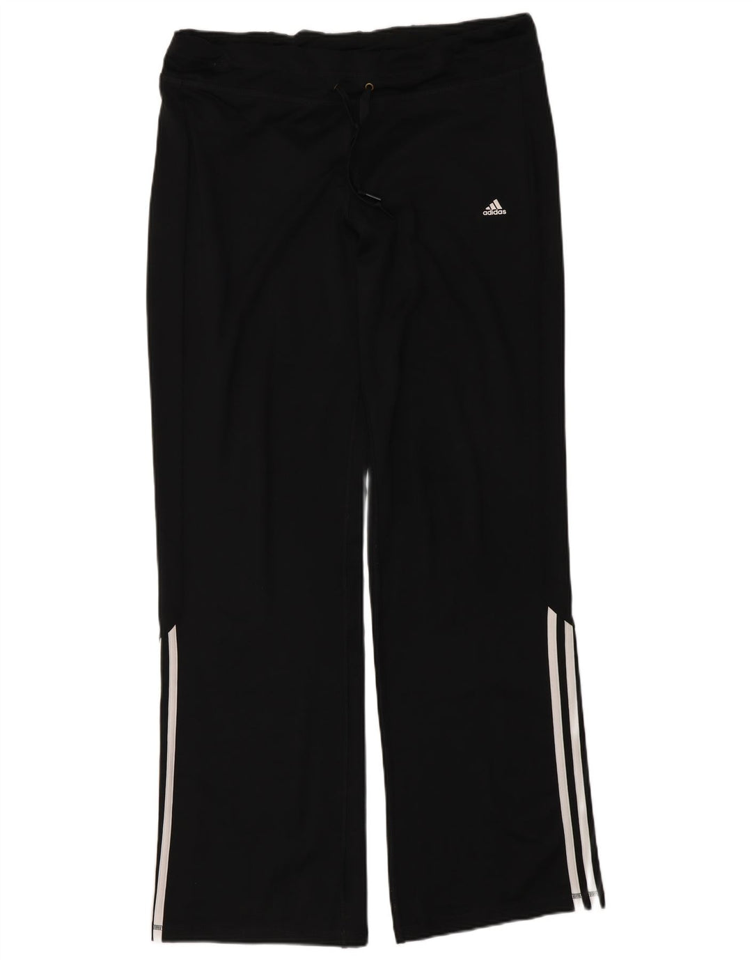 Adidas Mujer Climalite Chándal Pantalones UK 16/18 Grande Negro Poliéster