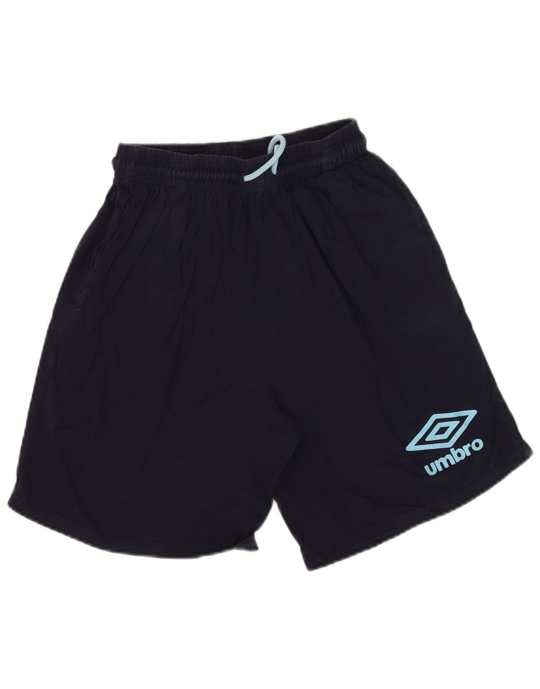 Pantalones Cortos Deportivos Umbro Hombre Azul Marino Medio Algodón