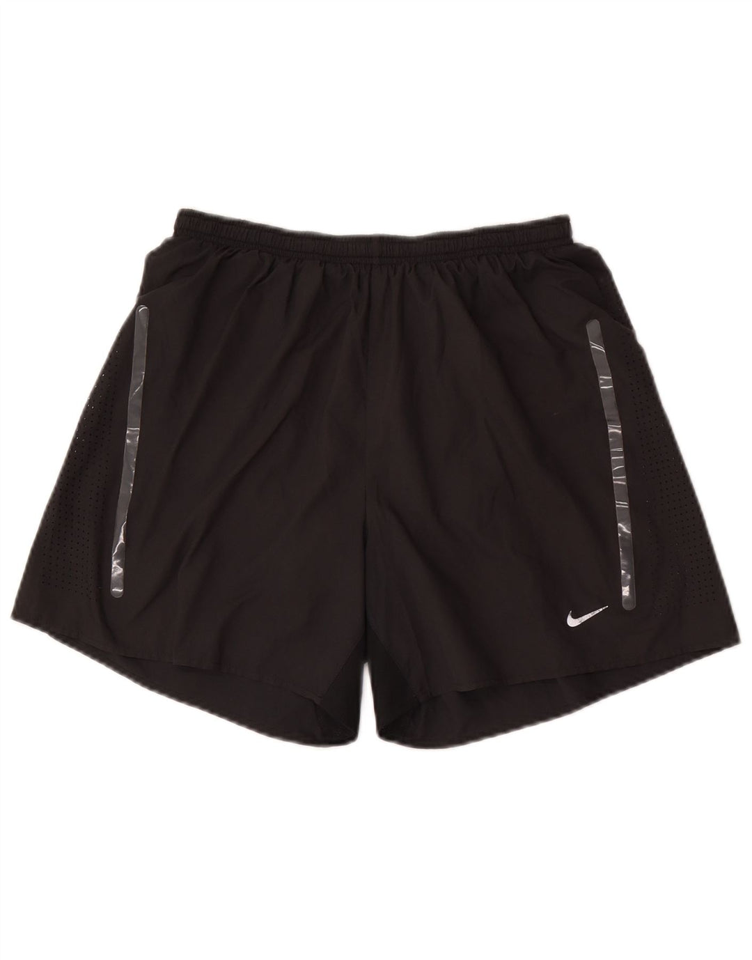 NIKE Pantalón corto deportivo Dri Fit para hombre Poliéster negro mediano