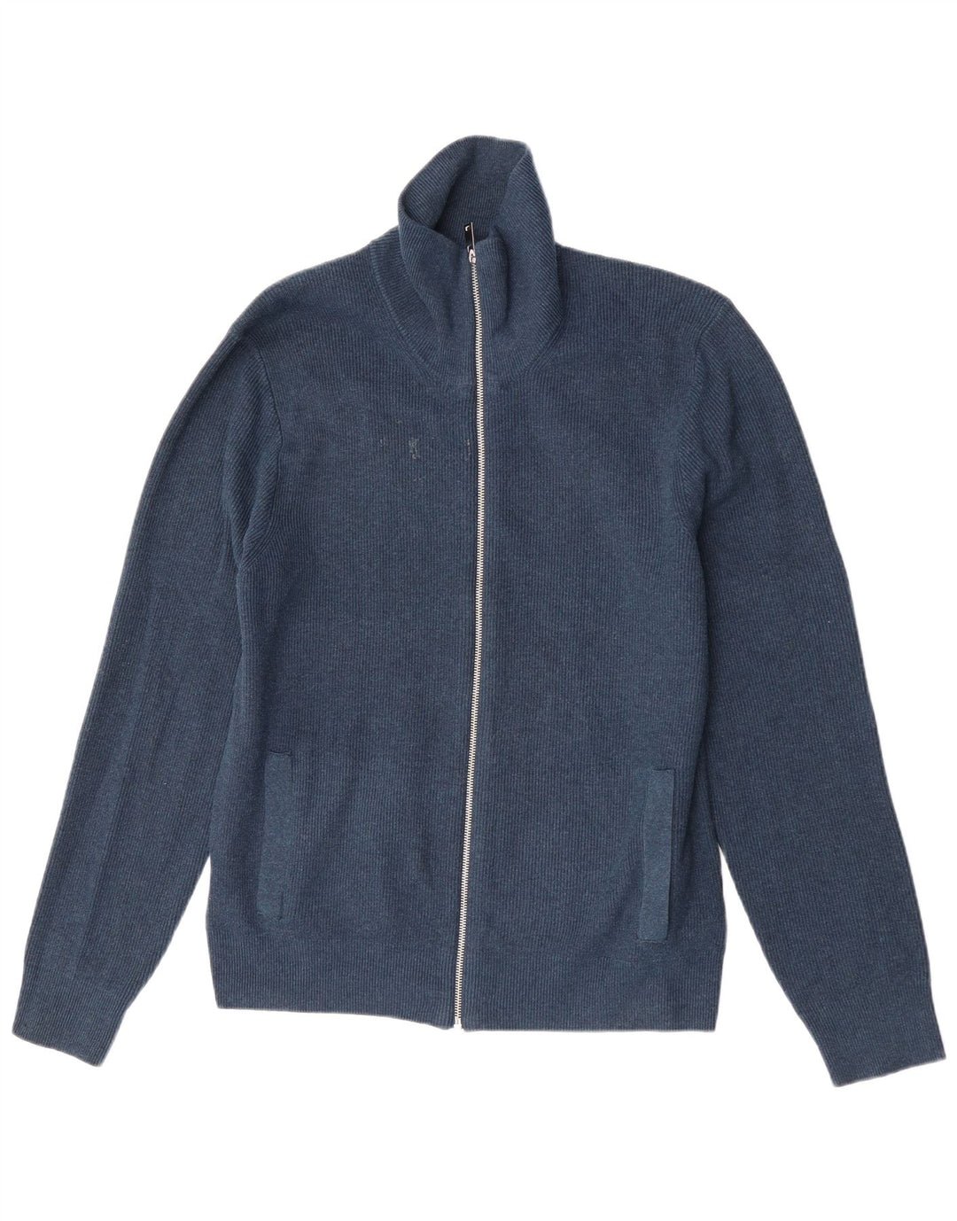 Marks & Spencer Suéter tipo cárdigan para hombre Grande Poliéster azul marino