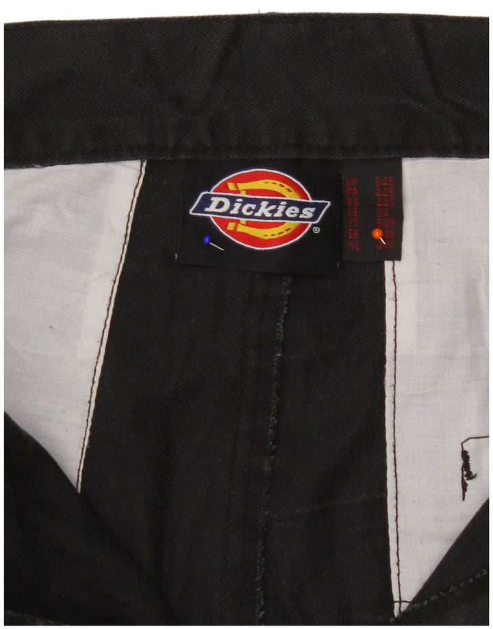 Dickies Pantalones cargo rectos para hombre W34 L29 Poliéster negro