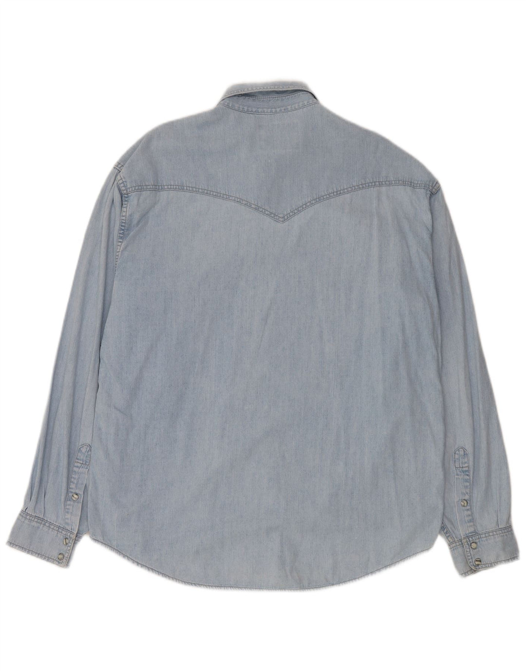 Wrangler Camisa Vaquera Hombre XL Algodón Azul