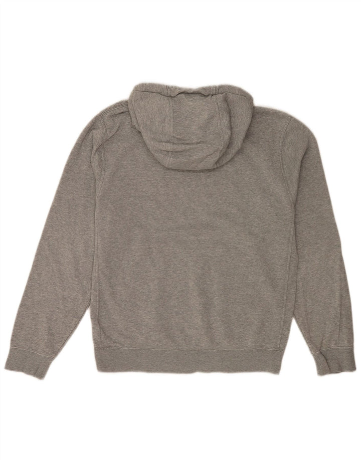 Nike Hombre Graphic Regular Fit Sudadera con Capucha Jersey Pequeño Gris Algodón