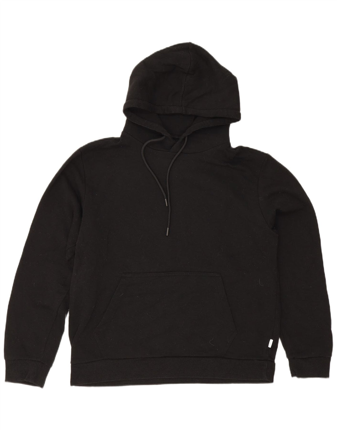 Jack & Jones Hombre Sudadera con capucha Jumper Large Poliéster negro