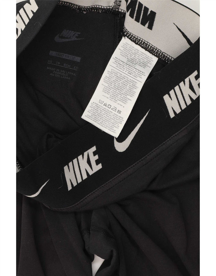 Leggings Nike para mujer UK 6 XS Algodón negro