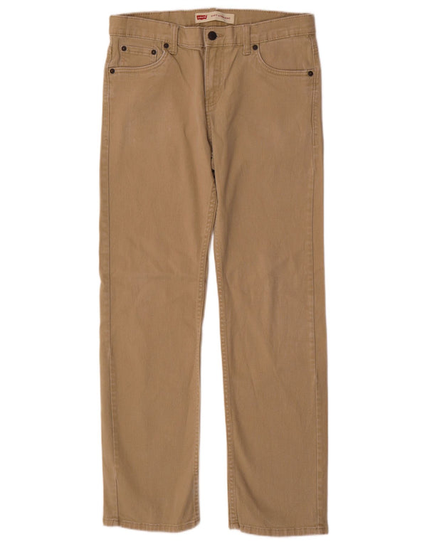 Levi's Pantalón casual recto 514 para niño 15-16 años W30 L30 Algodón beige