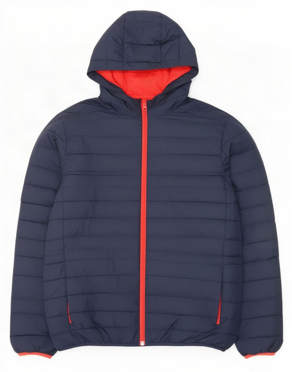 Quiksilver Chaqueta Acolchada Con Capucha Niño 15-16 Años XL Azul Marino Poliéster