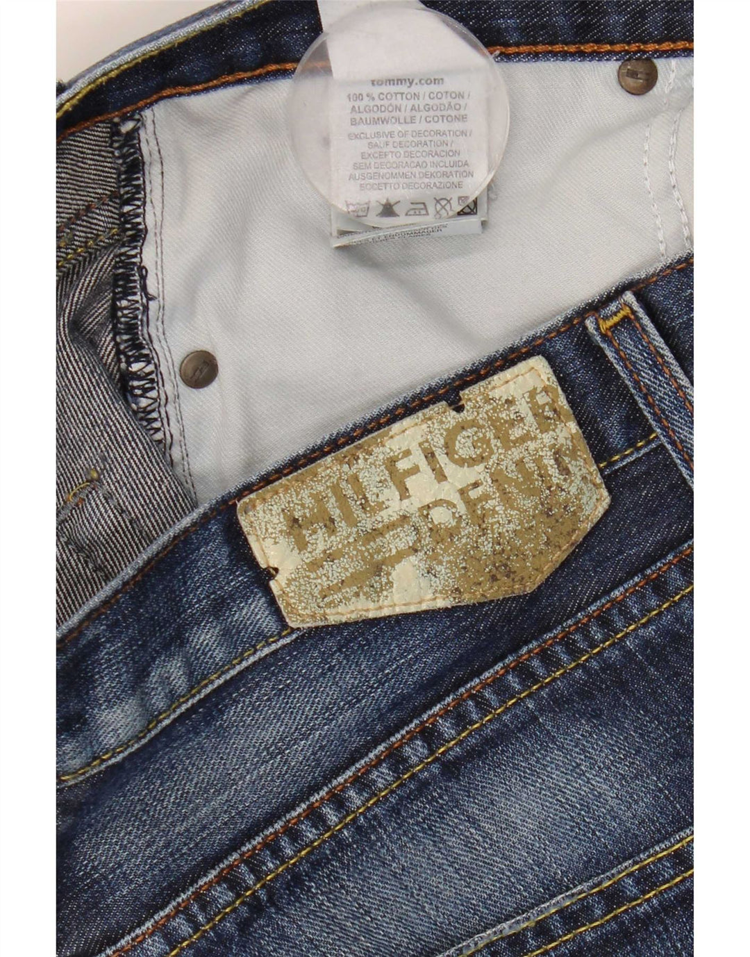 Tommy Hilfiger Vaqueros Bootcut para Mujer W29 L30 Algodón Azul