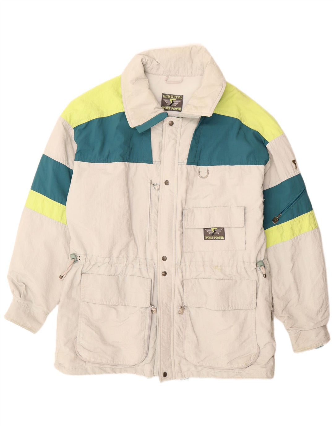 Schoffel Chaqueta de esquí para hombre EU 50 Large Grey Colourblock