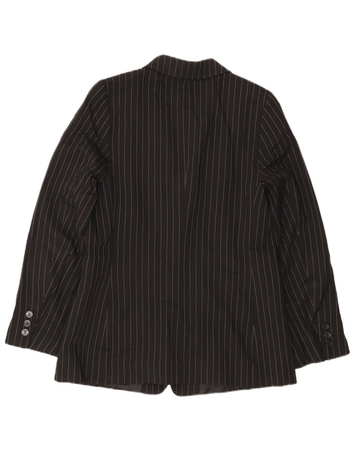 Marks & Spencer Chaqueta Blazer Autograph para Mujer Reino Unido 42 Mediana Rayas Negras