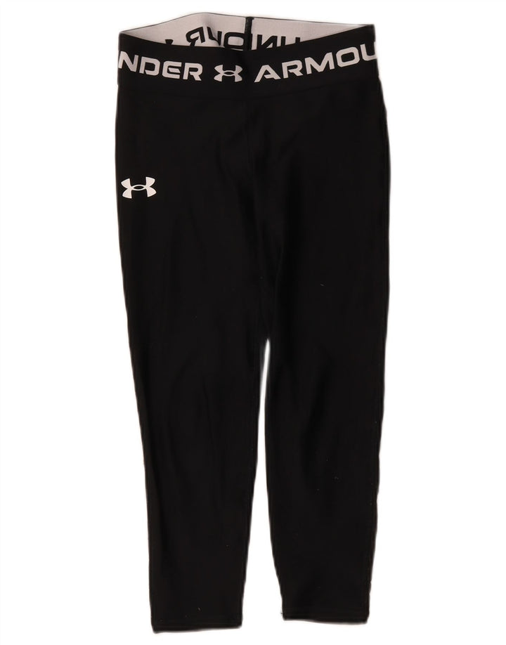 Under Armour Leggings gráficos para niña 9-10 años Negro Poliéster