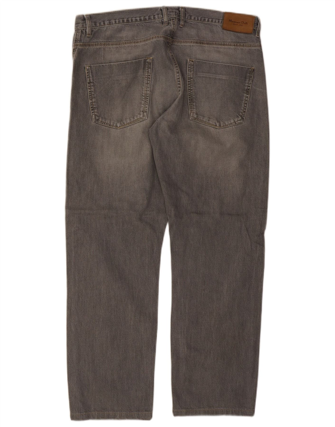 Massimo Dutti Vaqueros Slim Hombre EU 46 XL W36 L28 Gris