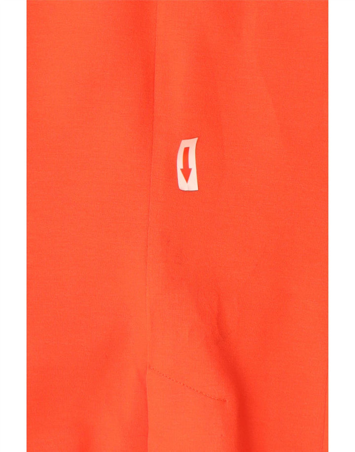 Zara Chaqueta Blazer De 1 Botón Para Mujer UK 6 XS Naranja
