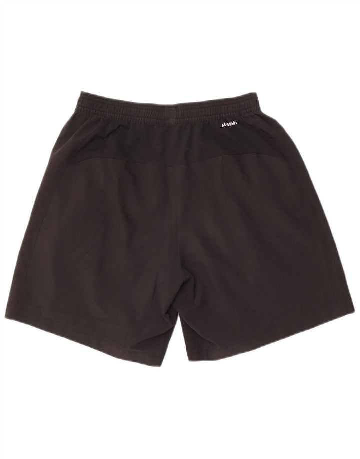 Adidas Mens Aeroready Sport Shorts Pequeño Negro Poliéster