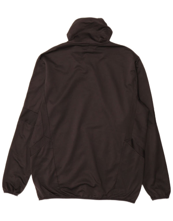 Adidas Mens Climawarm Roll Neck Top Manga Larga Grande Poliéster Negro