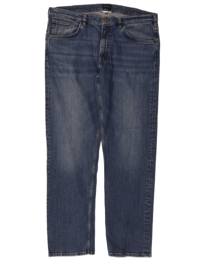 GANT Vaqueros rectos para hombre W38 L32 Algodón azul