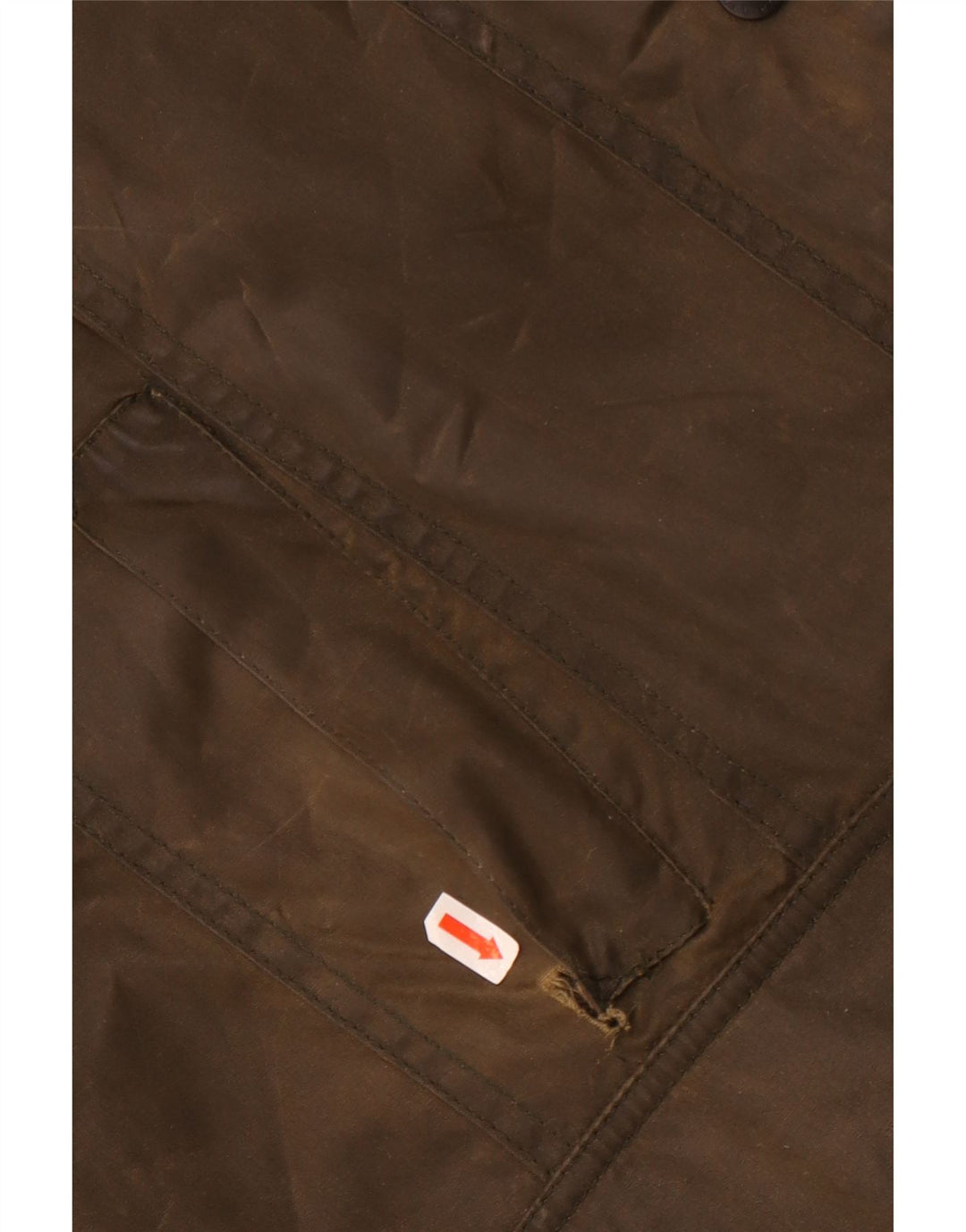 Barbour Chaqueta de algodón encerado para mujer UK 18 XL Algodón caqui