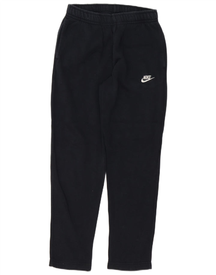 Nike - Pantalón de chándal para hombre, talla pequeña, algodón negro