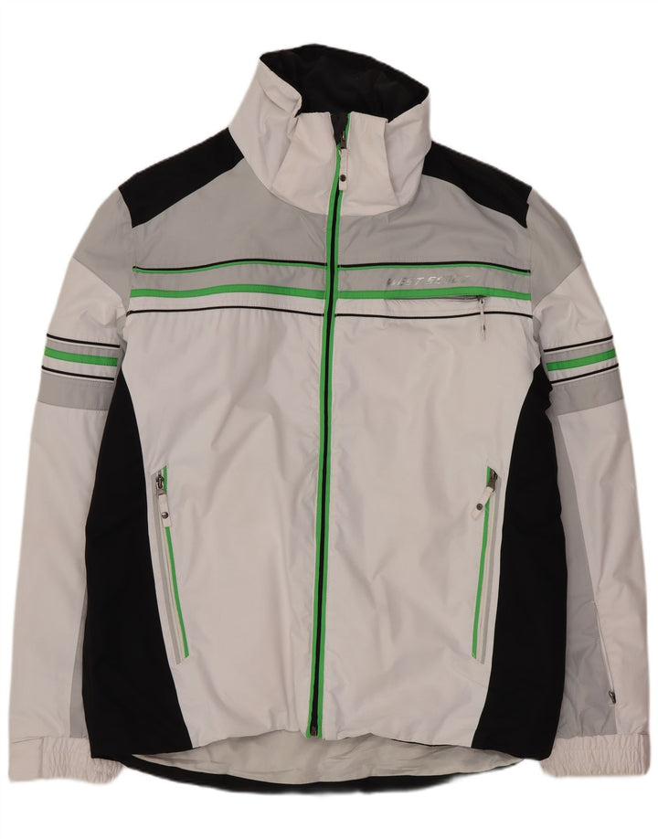 West Scout Chaqueta cortavientos para hombre UK 44 2XL Poliéster con bloques de color blanco