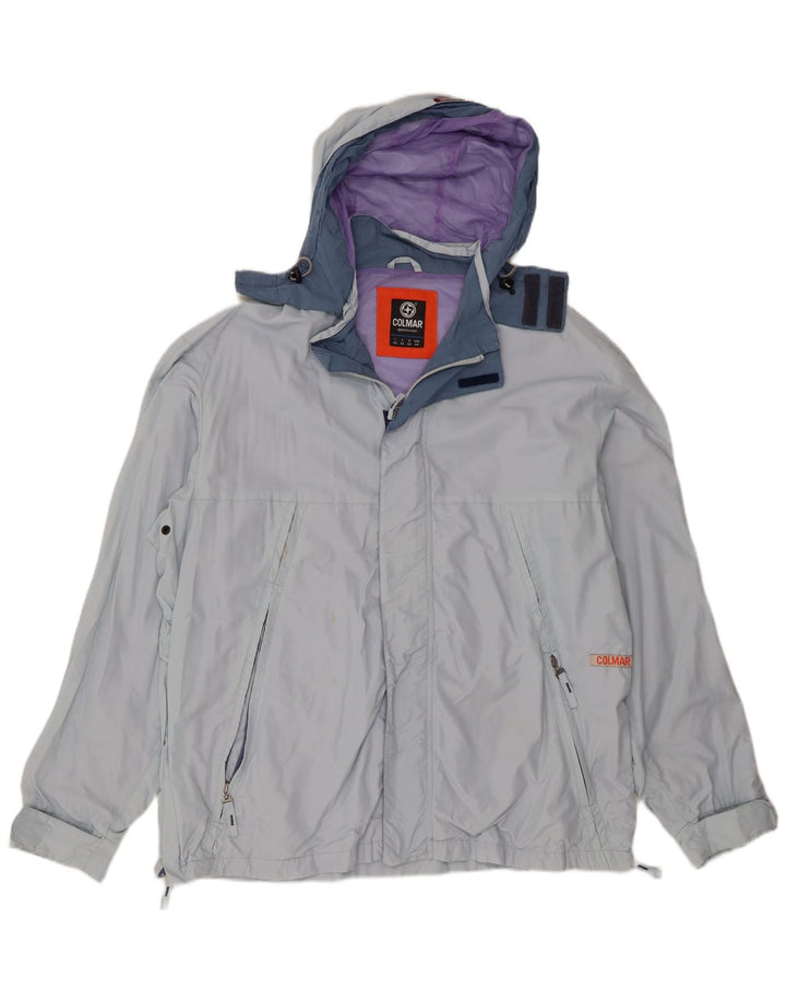 Colmar Chaqueta impermeable con capucha para hombre IT 54 Large Blue