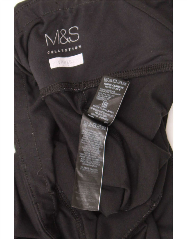 Marks & Spencer Leggings para mujer UK 40 Mediano Poliéster negro