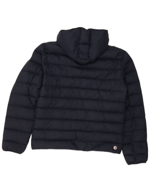 Colmar Hombre Chaqueta Acolchada Con Capucha IT 48 Medium Azul Marino
