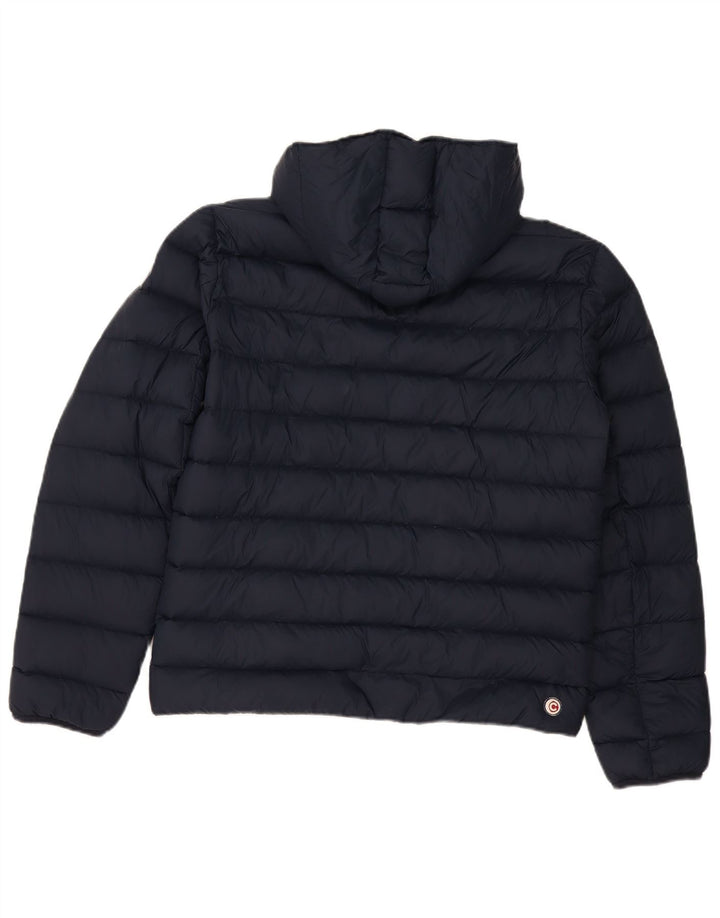Colmar Hombre Chaqueta Acolchada Con Capucha IT 48 Medium Azul Marino