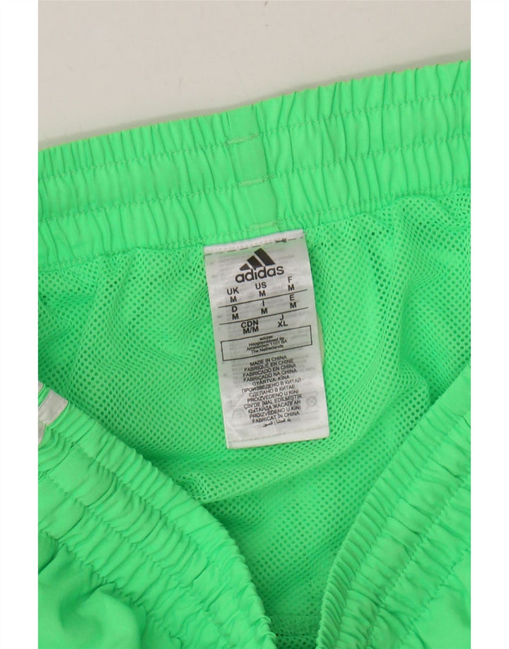 ADIDAS Mens Sport Shorts Medium  Green Polyester Vintage Adidas and Second-Hand Adidas from Messina Hembry 