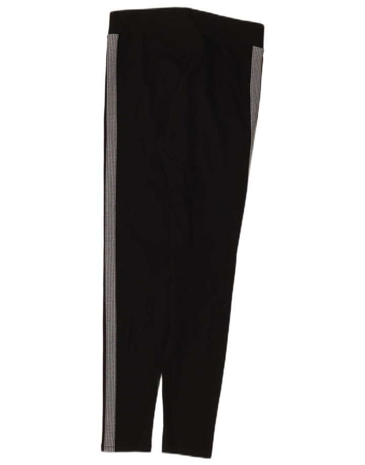 Marks & Spencer Leggings para mujer UK 8 Small Negro Colorblock Viscosa