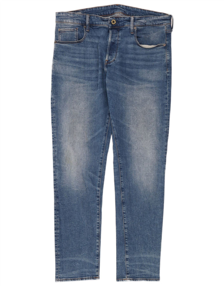 G-STAR Vaqueros Slim 3301 para Hombre W36 L34 Algodón Azul