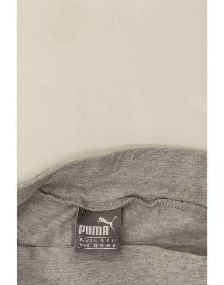 Puma Leggings gráficos para mujer UK 12 Gris medio