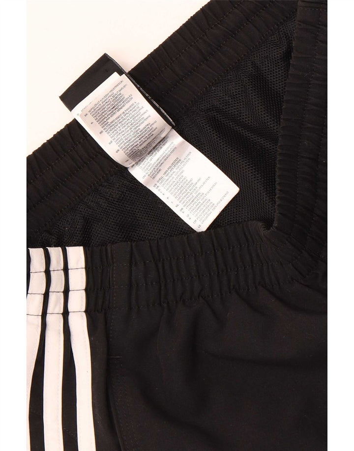 Adidas Mens Climalite Sport Shorts Pequeño Negro Poliéster