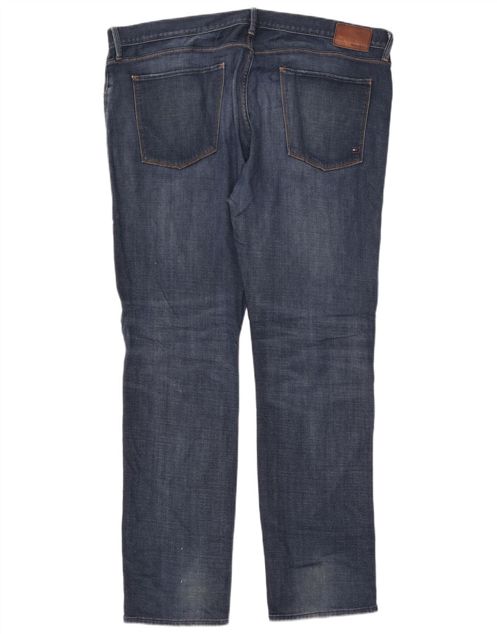 Tommy Hilfiger Vaqueros ajustados Bleecker para hombre W40 L34 Algodón azul