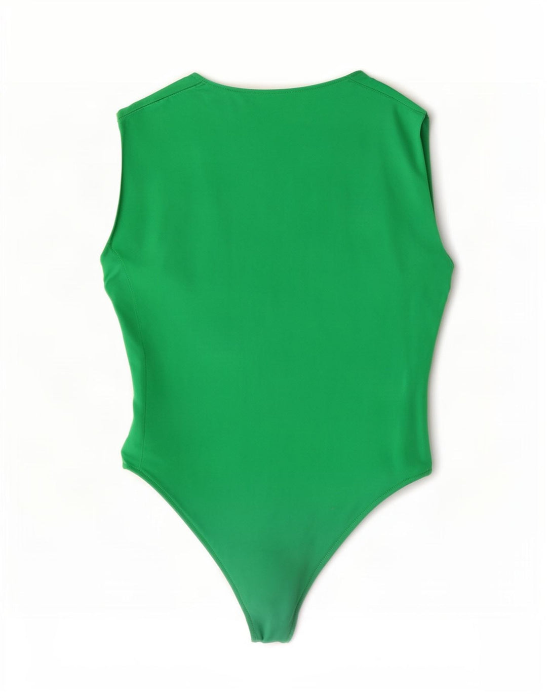 Body Zara Mujer UK 40 Verde Medio
