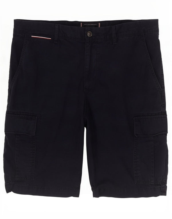 Tommy Hilfiger Shorts Cargo para Hombre W34 Grande Azul Marino