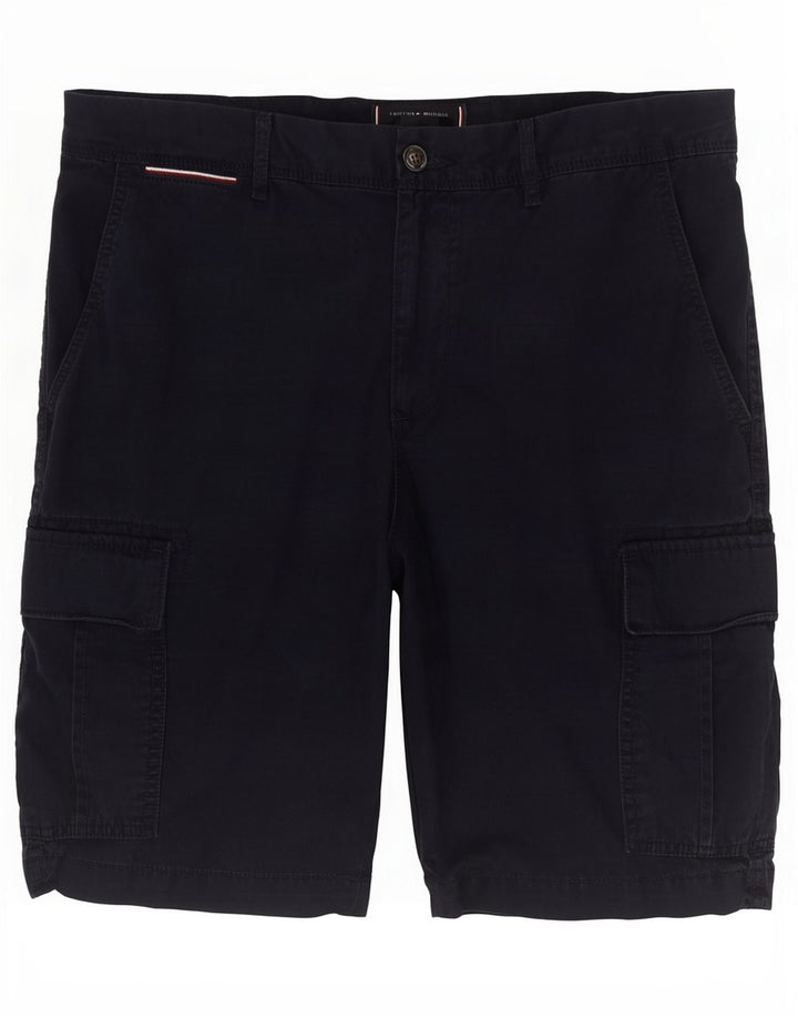 Tommy Hilfiger Shorts Cargo para Hombre W34 Grande Azul Marino
