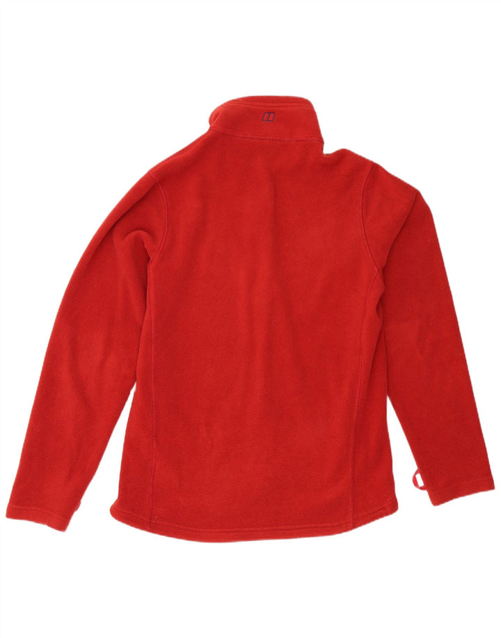Berghaus Chaqueta polar para hombre UK 38 Medium Red Poliéster