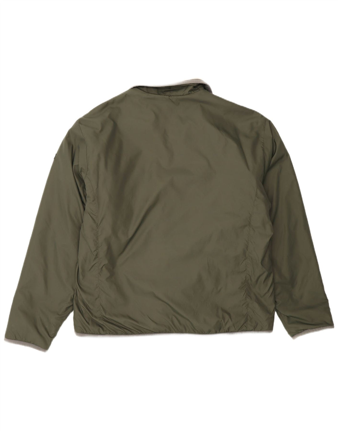 Napapijri Chaqueta reversible Geographic para hombre UK 40 Large Khaki