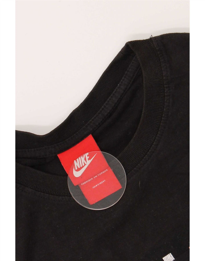Nike - Camiseta gráfica para hombre, talla grande, color negro